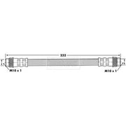 Borg & Beck Brake Hydraulic Hose Line inner BBH7135