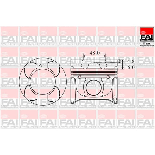 FAI Piston Cylinder Bore =