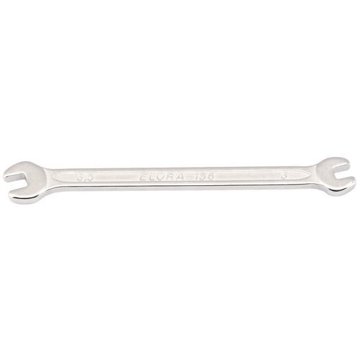 Draper Elora Midget Metric Double Open End Spanner, 6 x 7mm 05385 Draper - Dynamic Drive