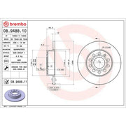 Brembo Front & Rear Brake Discs & Pads fits VW Golf Plus V 2005-2013
