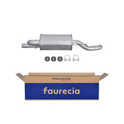 Hella Middle Silencer fits VW Touran 2003-2015 1.4 2.0
