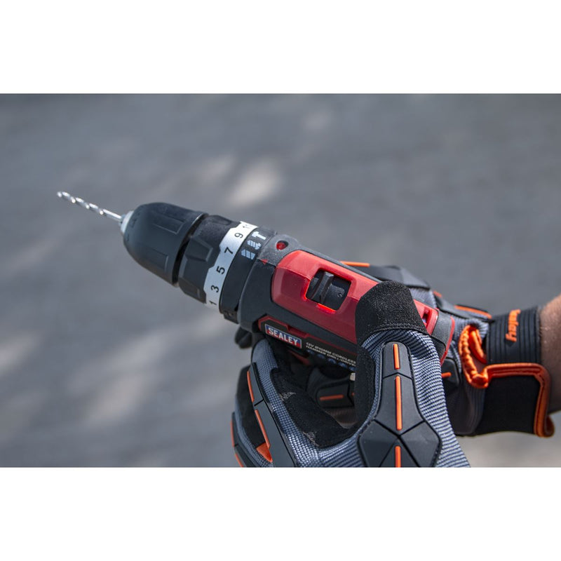 Sealey Cordless Combi Drill10mm 12V SV12 Series Body Only CP1201 Sealey - Dynamic Drive