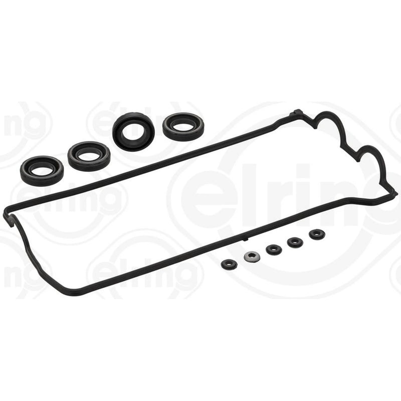 Elring Cylinder Head Cover Gasket Set fits Toyota Corolla 1992-2000 1.3 1.4