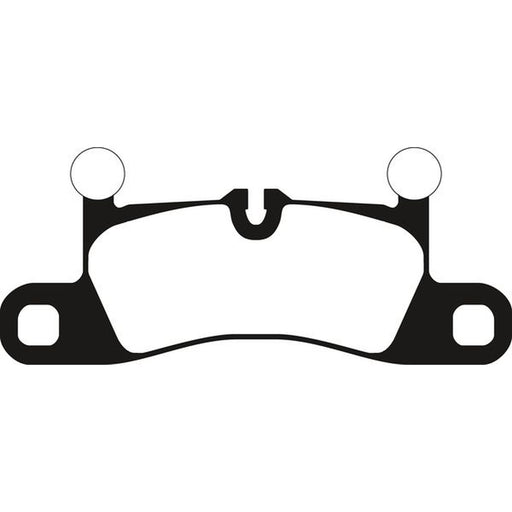 Abtex Rear Brake Pad Set fits Porsche Cayenne 2010-2018 3.0 3.6 4.2 4.8