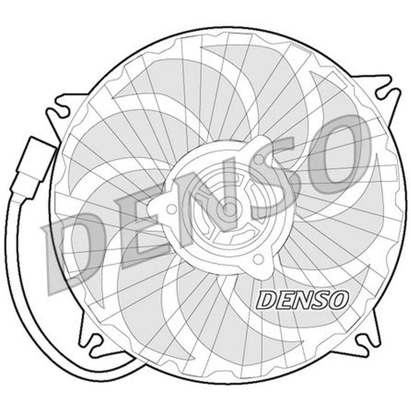 Denso Engine Cooling Fan fits Citroën C5 I 2001-2004 1.8 2.0 2.2 3.0