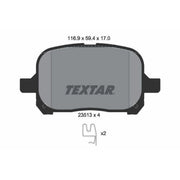 Textar Front Brake Pad Set 2351302