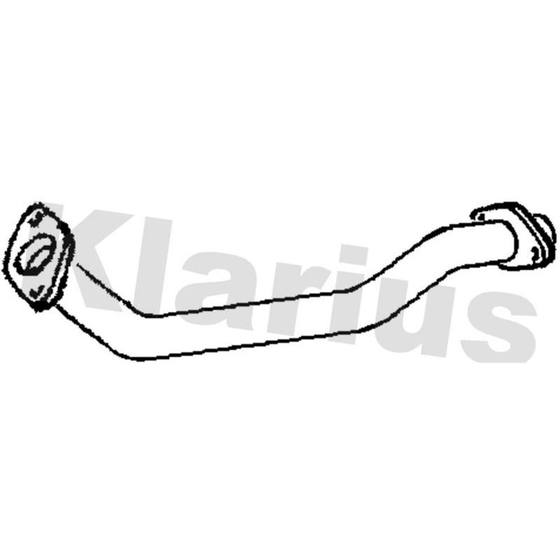 Klarius Exhaust Pipe OD fits Toyota Rav 4 2000-2005 2.0