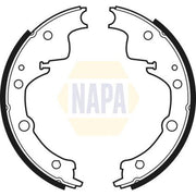 NAPA Brake Shoe Set Axle Kit fits Iveco Daily I 1978-1989
