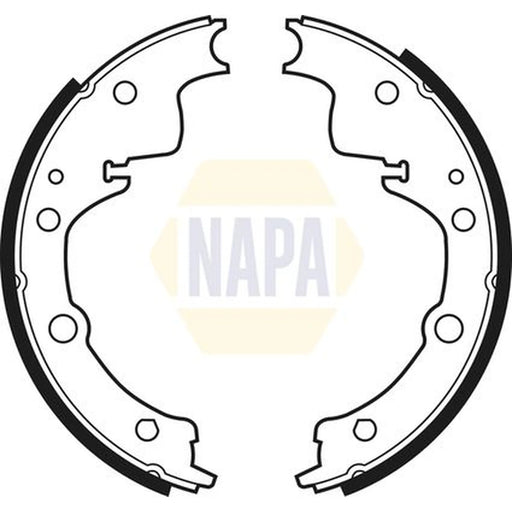 NAPA Brake Shoe Set Axle Kit NBS1010
