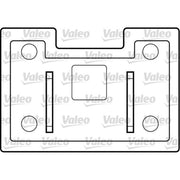 Valeo Electric Window Regulator Lifter Right Front 850547