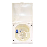 Mains Flush Inlet for Caravans & Motorhomes | Sleek and Secure Nova - Dynamic Drive