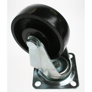 Sealey Wheel, swivel castor, 4-bolt fix (D:100 W:32 B:12 H:141)