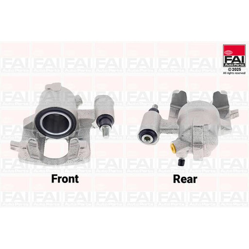 FAI Brake Caliper Assembly Front Right fits Fiat 500 2007 on 1.2