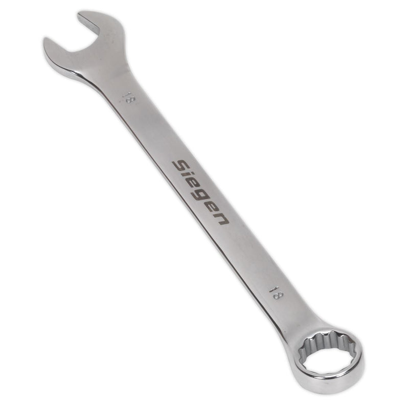 Seigen by Sealey Combination Spanner 18mm S01018 Seigen by Sealey  - Dynamic Drive