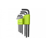 Carlyle Tools 9 Pc Long Mag Hex Ball Key Metric - image 1