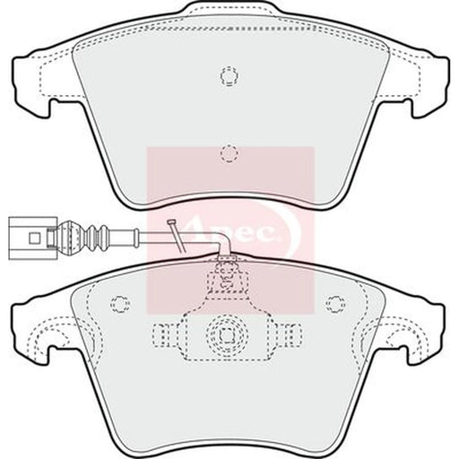 Apec Front Brake Pad Set PAD1337
