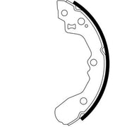 Mintex Brake Shoe Set Axle Kit fits Kia Rio I 2000-2005 1.3 1.5