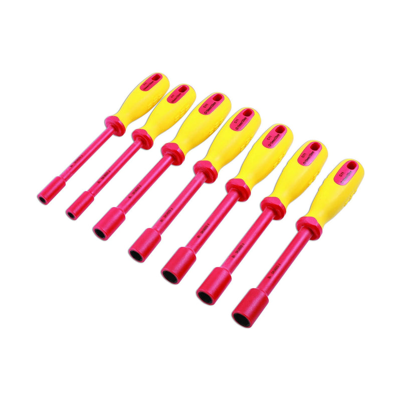 Laser Insulated Nut Driver Set 7pc 7482 Laser - Dynamic Drive