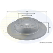 Comline Front & Rear Brake Discs & Pads fits Seat Leon St 2013-2020