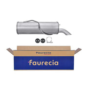 Hella End Silencer Rear fits Peugeot 206 Sw 2002-2007 1.1 1.4 1.6