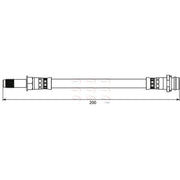 Apec Brake Hydraulic Hose Line outer HOS3920