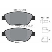 Textar Front Brake Pad Set 2398101