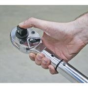 Sealey Torque Wrench 3/4"Sq Drive 237-983Nm(150-750lb.ft) Push-Through Calibrate Sealey - Dynamic Drive