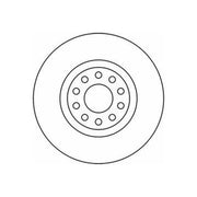 Abtex 2 x Vented Front Brake Discs BD908V-x2