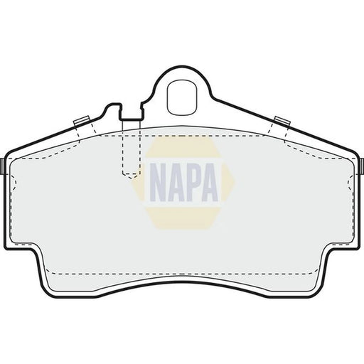 NAPA Rear Brake Pad Set NBP1860