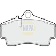 NAPA Rear Brake Pad Set fits Porsche 911 1997-2008 3.4 3.6