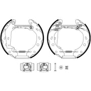Mintex Brake Shoe Set Axle Kit fits Smart Cabrio 2002-2004