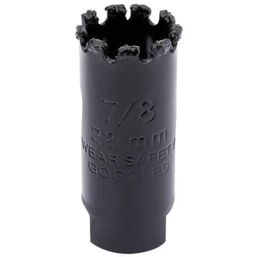 Draper Tungsten Carbide Grit Hole Saw, 22mm 34867 Draper - Dynamic Drive