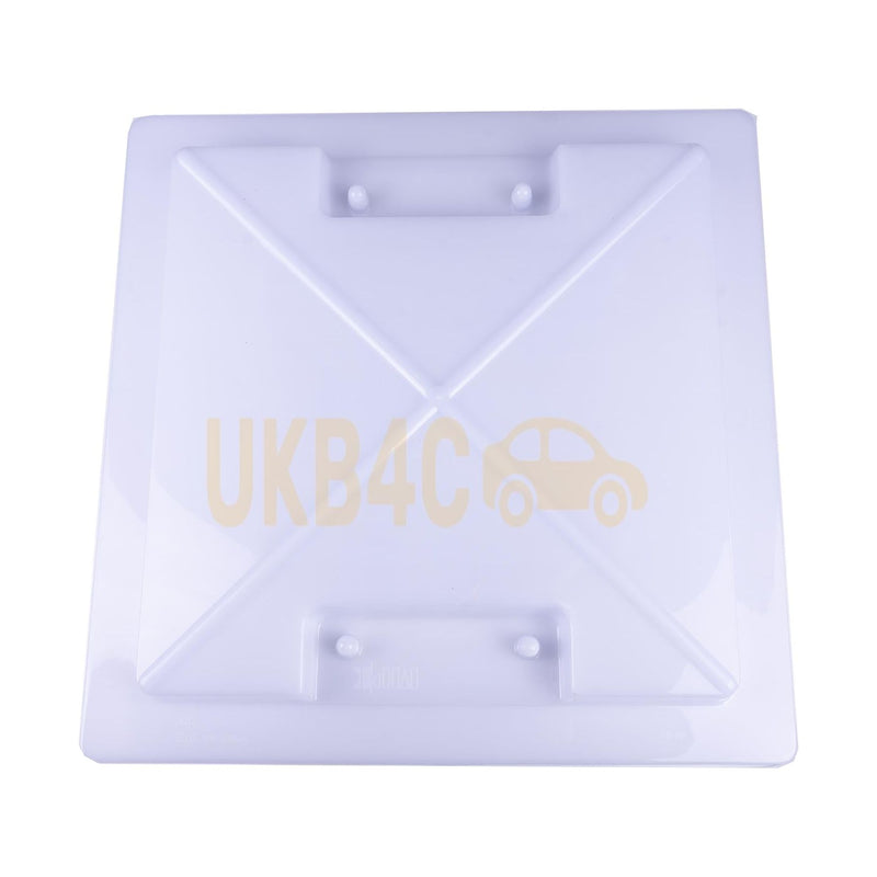 Roof Vent Sky Light Caravan Motorhome 280 x 280mm Flynet White MPK Rooflight MPK  - Dynamic Drive
