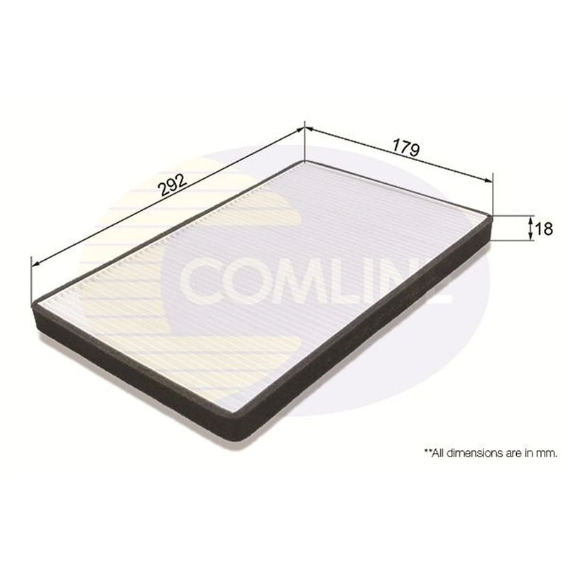 Comline Cabin Air Filter (Pollen Filter) fits Renault Megane I 1996-2003
