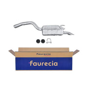 Hella End Silencer Rear fits Citroën C8 2002 on 2.2