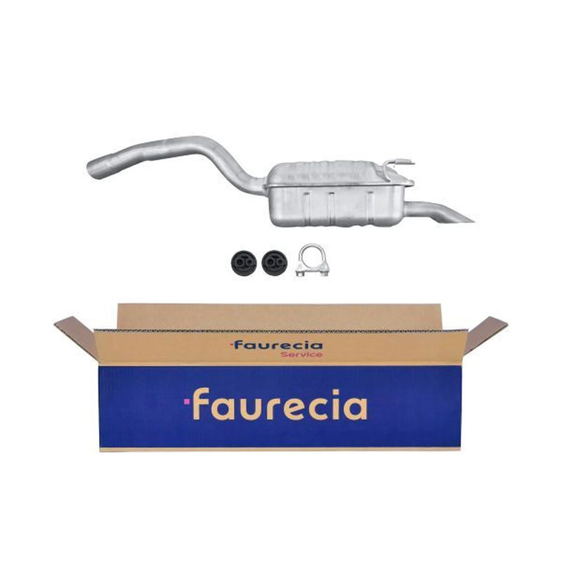 Hella End Silencer Rear fits Citroën C8 2002 on 2.2