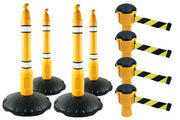 Skipper Skipper Unit c/w Post & Base - 4 Post Unit - Square Skipper - Dynamic Drive