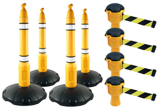 Skipper Skipper Unit c/w Post & Base - 4 Post Unit - Square Skipper - Dynamic Drive