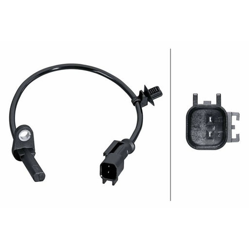 Hella ABS Wheel Speed Sensor Rear fits Ford Transit V363 2013-2024 2.0 2.2