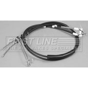 First Line Handbrake Cable Left Rear fits Ford Transit Connect 2002-2013 1.8