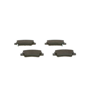 Bosch Front & Rear Pads fits Kia Soul II 2014-2018