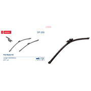 Denso Front & Rear Wiper Blade Set fits Skoda Superb II 2008-2015