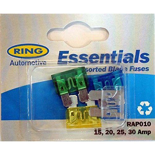 Ring Automotive LTD Blade Fuses x 5 Assorted Fuses Brand New Fast Postage Ring  - Dynamic Drive