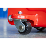 Sealey Trolley Jack 2 Tonne Short Chassis with Storage Case 1050CXD Sealey - Dynamic Drive