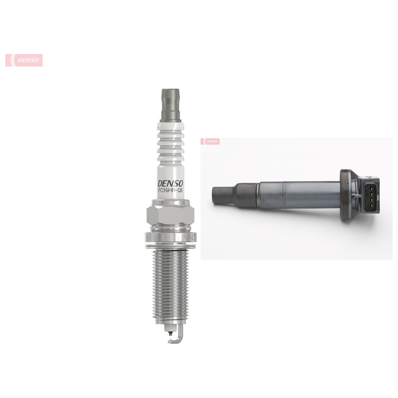 Denso Ignition Service Kit (1 Spark Plugs + Ignition Coil) fits Toyota Yaris