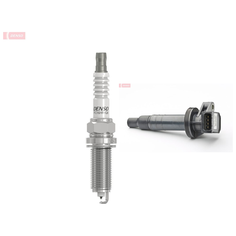 Denso Ignition Service Kit (1 Spark Plugs + Ignition Coil) fits Toyota Yaris