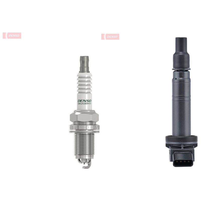 Denso Ignition Service Kit (1 Spark Plugs + Ignition Coil) fits Toyota Avensis