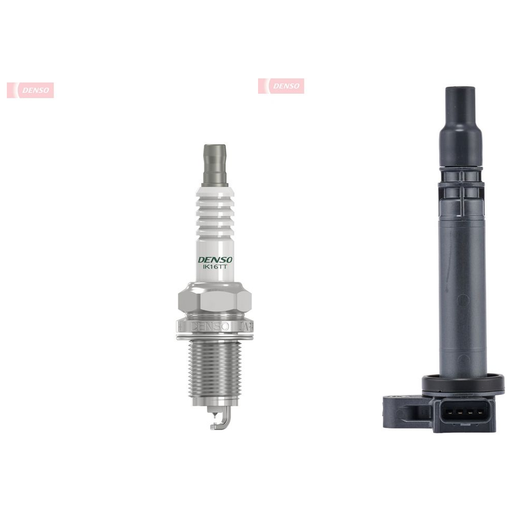 Denso Ignition Service Kit (1 Spark Plugs + Ignition Co fits Toyota Hiace IV Bus