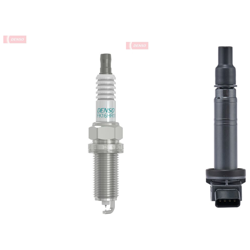 Denso Ignition Service Kit (1 Spark Plugs + Ignition Coil) fits Toyota Auris
