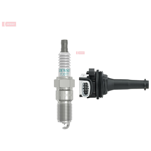 Denso Ignition Service Kit (1 Spark Plugs + Ignition Coil) fits Volvo V50